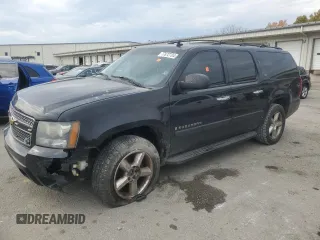2007 Chevrolet Suburban LTZ with VIN 3GNFK16Y97G308434, listed as a Copart auction lot 77672724 with 295,937 mi miles and Salvage Title. Bid and sale history available at carsss.com. Image 1.