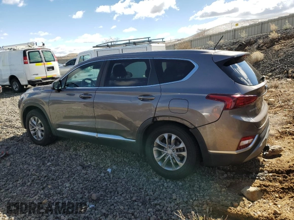 2019 Hyundai Santa Fe SE with VIN 5NMS2CAD6KH098573, listed as a Copart auction lot 47316305 with 68,394 mi miles and Salvage Title. Bid and sale history available at carsss.com. Image 2.