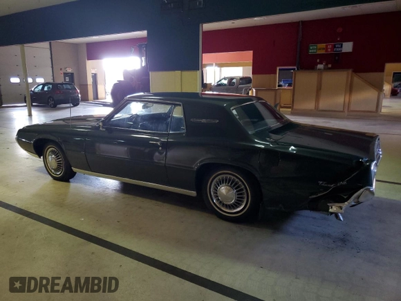 1967 Ford Thunderbird with VIN 7Y81Z102445, listed as a Copart auction lot 68542543 with 60,979 mi miles and Clean Title. Bid and sale history available at DreamBid. Image 2.