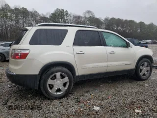 2008 GMC Acadia SLT2 with VIN 1GKER33758J179135, listed as a Copart auction lot 42543635 with 215,482 mi miles and Salvage Title. Bid and sale history available at carsss.com. Image 3.