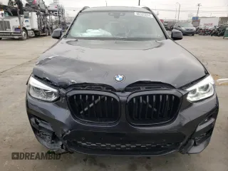 2021 BMW X3 sDrive30i with VIN 5UXTY3C07M9E82696, listed as a Copart auction lot 86355834 with 46,477 mi miles and Salvage Title. Bid and sale history available at carsss.com. Image 5.