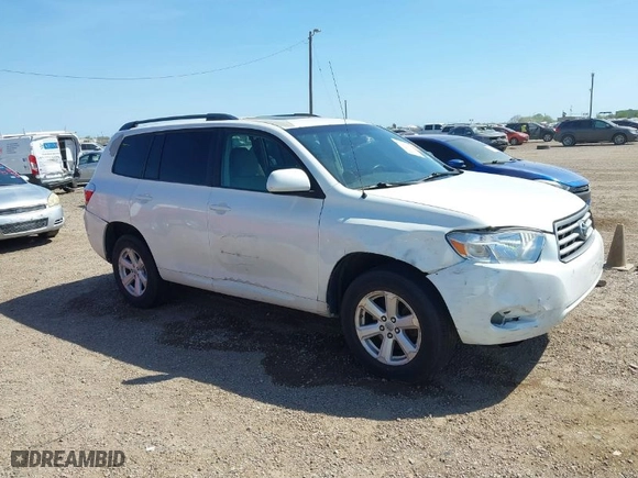 2010 Toyota Highlander with VIN 5TDBK3EH5AS036283, listed as a IAAI auction lot 41752471 with 270,323 mi miles. Bid and sale history available at carsss.com. Image 1.