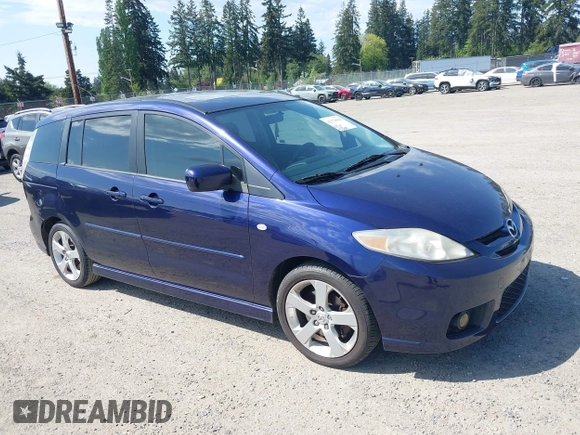 2007 Mazda 5 Touring with VIN JM1CR293670155769, listed as a IAAI auction lot 42170558 with 175,069 mi miles. Bid and sale history available at carsss.com. Image 1.