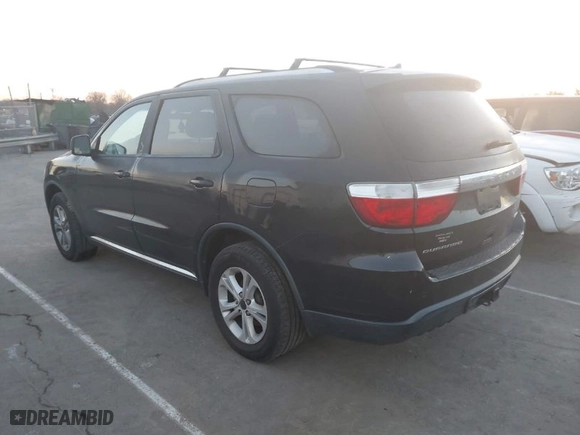 2012 Dodge Durango Crew with VIN 1C4RDHDG2CC257682, listed as a IAAI auction lot 41788596 with 219,804 mi miles. Bid and sale history available at carsss.com. Image 3.