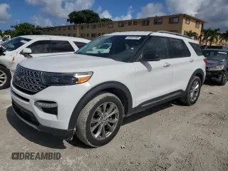 2022 Ford Explorer Limited z VIN 1FMSK7FH3NGA55853, wystawiony jako Copart lot #64691995 z przebiegiem 57 031 mil mil oraz Czysty tytuł • Clean title. Historia ofert i sprzedaży dostępna na DreamBid. Obrazek 1.