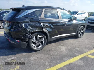 2022 Hyundai Tucson SEL with VIN 5NMJF3AE4NH054584, listed as a IAAI auction lot 41745990 with 33,728 mi miles. Bid and sale history available at carsss.com. Image 4.