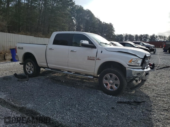 2017 Ram 2500 Laramie with VIN 3C6UR5FL6HG781174, listed as a Copart auction lot 43960375 with 68,304 mi miles and Salvage Title. Bid and sale history available at carsss.com. Image 4.
