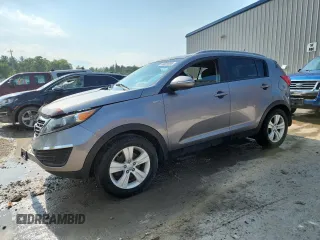 2012 Kia Sportage LX with VIN KNDPBCA27C7220001, listed as a Copart auction lot 63025995 with 145,274 mi miles and Non repairable. Bid and sale history available at DreamBid. Image 1.