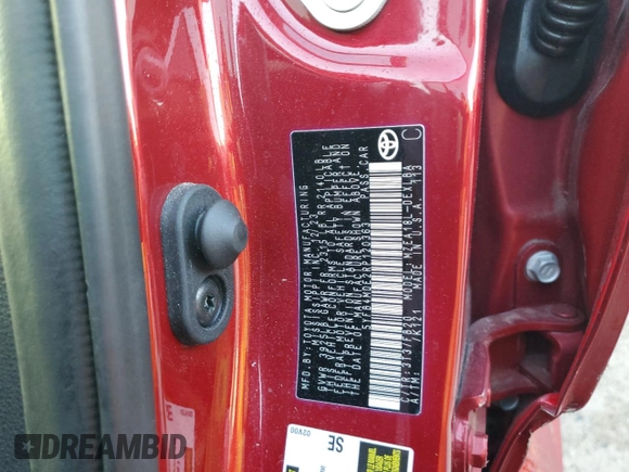 2024 Toyota Corolla LE с VIN 5YFB4MDE2RP120363, выставлен на аукционе Copart как лот 51356425 с пробегом 11 877 миль миль и Списание • Salvage title. История ставок и продаж доступна на DreamBid. Изображение 12.
