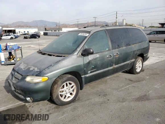 2000 Dodge Caravan SE with VIN 1B4GP44R6YB802320, listed as a Copart auction lot 79336244 with 163,919 mi miles and Clean Title. Bid and sale history available at DreamBid. Image 1.