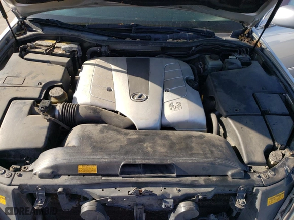 2005 Lexus LS 430 with VIN JTHBN36FX55026525, listed as a Copart auction lot 52214215 with 326,660 mi miles and Clean Title. Bid and sale history available at carsss.com. Image 11.