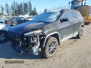 2014 Jeep Cherokee Latitude with VIN 1C4PJMCS7EW286546, listed as a IAAI auction lot 41398331 with 73,650 mi miles and . Bid and sale history available at DreamBid. Image 2.