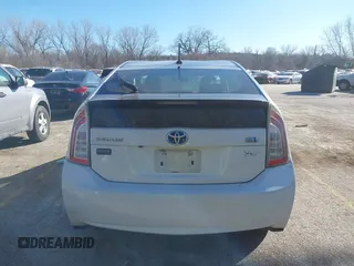 2013 Toyota Prius One with VIN JTDKN3DU9D5596078, listed as a IAAI auction lot 41605101 with 183,041 mi miles. Bid and sale history available at carsss.com. Image 16.