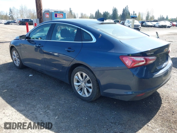 2022 Chevrolet Malibu LT with VIN 1G1ZD5ST3NF128391, listed as a IAAI auction lot 41967057 with 70,376 mi miles and . Bid and sale history available at DreamBid. Image 3.