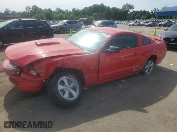 2009 Ford Mustang GT with VIN 1ZVHT82H795144055, listed as a Copart auction lot 58176385 with 59,049 mi miles and Salvage title. Bid and sale history available at DreamBid. Image 1.