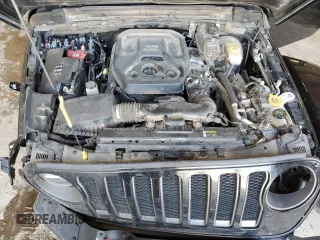 2020 Jeep Wrangler Unlimited Recon with VIN 1C4HJXFN0LW263201, listed as a Copart auction lot 79129424 with 73,405 mi miles and Salvage title. Bid and sale history available at DreamBid. Image 12.