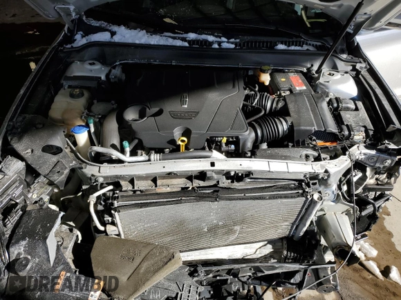 2017 Lincoln MKZ Reserve with VIN 3LN6L5FC0HR633623, listed as a Copart auction lot 44914115 with 52,497 mi miles and Salvage title. Bid and sale history available at DreamBid. Image 11.