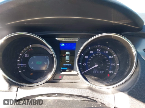 2013 Hyundai Sonata with VIN KMHEC4A45DA066755, listed as a IAAI auction lot 41892818 with 100,633 mi miles and . Bid and sale history available at carsss.com. Image 7.