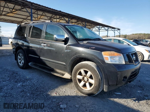 2010 Nissan Armada SE z VIN 5N1BA0ND7AN610849, wystawiony jako Copart lot #41837545 z przebiegiem 160 828 mil mil oraz Szkoda całkowita • Salvage title. Historia ofert i sprzedaży dostępna na DreamBid. Obrazek 4.