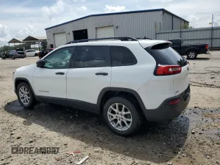 2016 Jeep Cherokee Sport with VIN 1C4PJLAB3GW171698, listed as a Copart auction lot 60810535 with 201,831 mi miles and Salvage title. Bid and sale history available at DreamBid. Image 2.