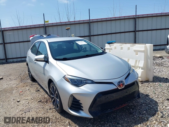2019 Toyota Corolla L with VIN 5YFBURHE3KP892528, listed as a IAAI auction lot 41912008 with 106,251 mi miles and . Bid and sale history available at DreamBid. Image 1.
