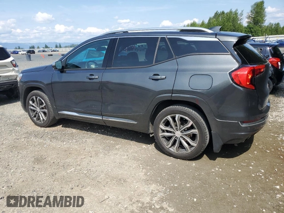 2018 GMC Terrain Denali z VIN 3GKALXEX1JL190927, wystawiony jako Copart lot #62034625 z przebiegiem 132 202 mil mil oraz Czysty tytuł • Clean title. Historia ofert i sprzedaży dostępna na DreamBid. Obrazek 2.