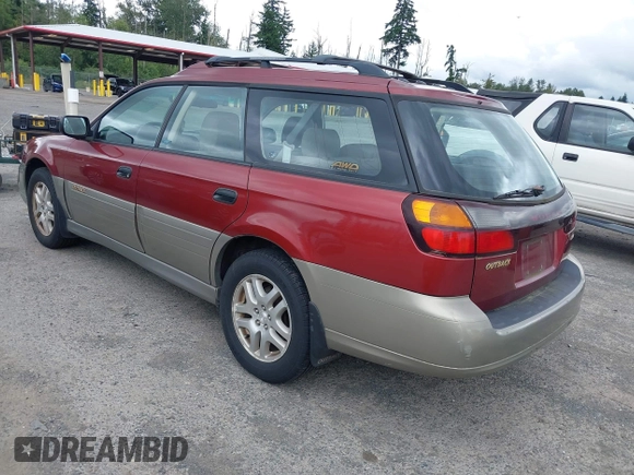 2002 Subaru Legacy Outback with VIN 4S3BH675826621816, listed as a IAAI auction lot 42613455 with 229,706 mi miles and . Bid and sale history available at DreamBid. Image 3.