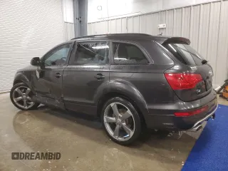 2014 Audi Q7 3.0L TDI Prestige with VIN WA1VMAFEXED011925, listed as a Copart auction lot 46054715 with 186,551 mi miles and Clean Title. Bid and sale history available at carsss.com. Image 2.