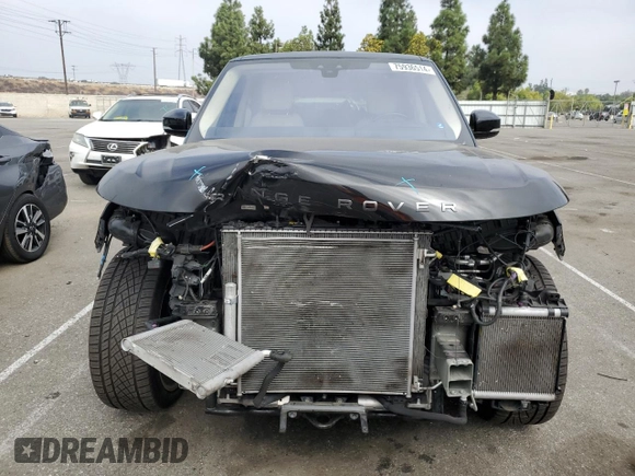 2020 Land Rover Range Rover with VIN SALGR2SU3LA589326, listed as a Copart auction lot 75936514 with 56,079 mi miles and Salvage title. Bid and sale history available at DreamBid. Image 5.