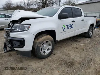 2021 Chevrolet Colorado 4WD Work Truck с VIN 1GCGTBEN5M1234902, выставлен на аукционе Copart как лот 44819885 с пробегом 58 132 миль миль и Списание • Salvage title. История ставок и продаж доступна на DreamBid. Изображение 1.