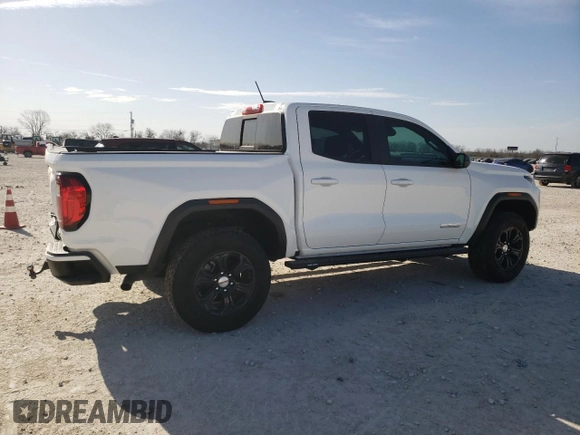 2024 GMC Canyon 2WD Elevation with VIN 1GTP5BEK1R1258086, listed as a Copart auction lot 47887925 with 438 mi miles and Salvage Title. Bid and sale history available at carsss.com. Image 3.