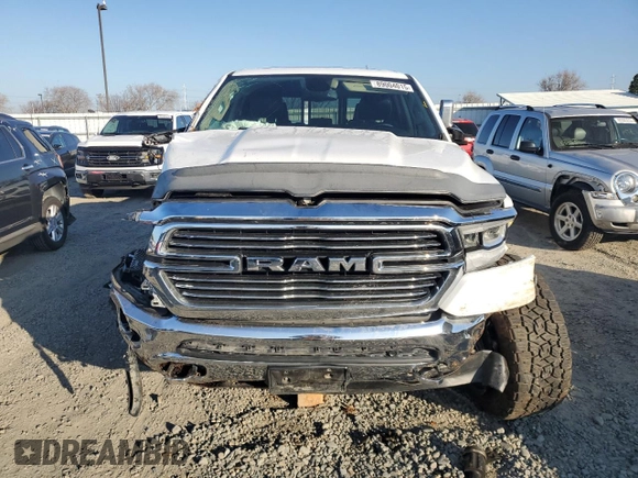 2020 Ram 1500 Laramie with VIN 1C6SRFJM6LN208434, listed as a Copart auction lot 89004015 with 64,786 mi miles and Salvage title. Bid and sale history available at DreamBid. Image 5.