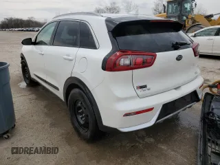 2018 Kia Niro LX with VIN KNDCB3LC2J5135726, listed as a Copart auction lot 50879125 with 95,576 mi miles and Salvage Title. Bid and sale history available at carsss.com. Image 2.