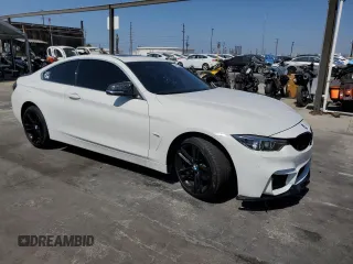 2019 BMW 4 Series 430i with VIN WBA4W3C58KAF91832, listed as a Copart auction lot 62503235 with 53,280 mi miles and Salvage title. Bid and sale history available at DreamBid. Image 4.