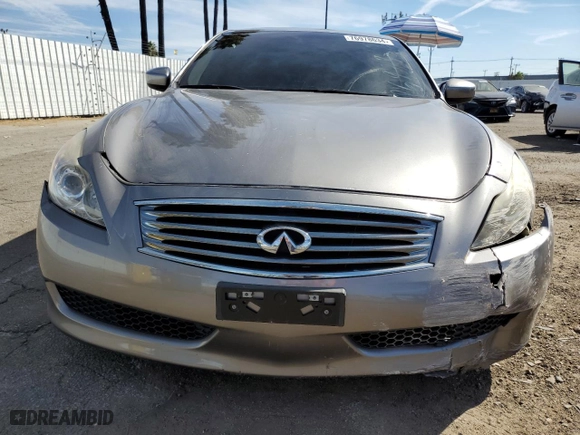 2009 Infiniti G37 Coupe Journey with VIN JNKCV64E89M607050, listed as a Copart auction lot 76978634 with 0 mi miles and Salvage Title. Bid and sale history available at carsss.com. Image 5.