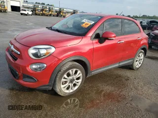 2016 FIAT 500X Easy with VIN ZFBCFXBT1GP378327, listed as a Copart auction lot 54206665 with 106,002 mi miles and Salvage title. Bid and sale history available at DreamBid. Image 1.