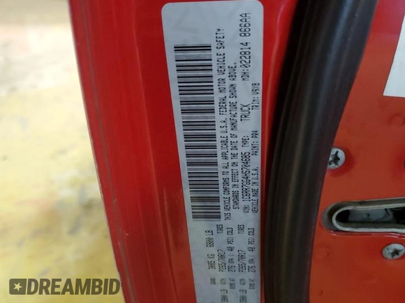 2017 Ram 1500 SLT z VIN 1C6RR7GG4HS704685, wystawiony jako Copart lot #85891064 z przebiegiem 155 448 mil mil oraz Szkoda całkowita • Salvage title. Historia ofert i sprzedaży dostępna na DreamBid. Obrazek 12.