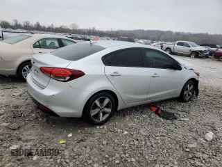 2018 Kia Forte LX with VIN 3KPFL4A72JE174343, listed as a Copart auction lot 82365594 with 128,306 mi miles and Salvage Title. Bid and sale history available at carsss.com. Image 3.