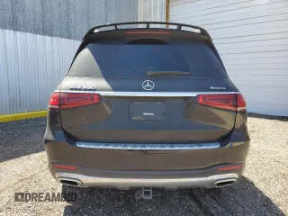 2021 Mercedes-Benz GLS 580 with VIN 4JGFF8GE0MA390652, listed as a Copart auction lot 46833794 with 45,034 mi miles and . Bid and sale history available at DreamBid. Image 6.