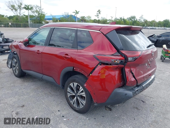 2023 Nissan Rogue SV z VIN 5N1BT3BA7PC684265, wystawiony jako IAAI lot #42083059 z przebiegiem 28 570 mil mil oraz . Historia ofert i sprzedaży dostępna na DreamBid. Obrazek 3.