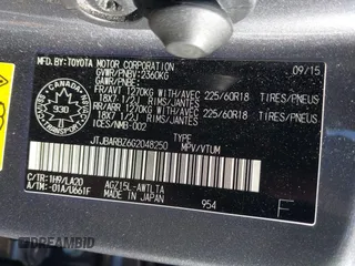 2016 Lexus NX 200t with VIN JTJBARBZ6G2048250, listed as a IAAI auction lot 42075981 with 115,463 mi miles and . Bid and sale history available at DreamBid. Image 9.