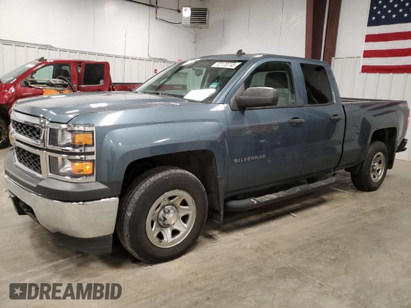 2014 Chevrolet Silverado 1500 Work Truck with VIN 1GCVKPEH8EZ273875, listed as a Copart auction lot 52170745 with 95,964 mi miles and Clean Title. Bid and sale history available at DreamBid. Image 1.