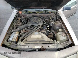 1987 Ford Thunderbird with VIN 1FABP6036HH185658, listed as a Copart auction lot 76998984 with 0 mi miles and Clean Title. Bid and sale history available at carsss.com. Image 11.