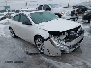 2014 Buick Regal GS with VIN 2G4GU5GX2E9231431, listed as a IAAI auction lot 41560479 with 200,078 mi miles and . Bid and sale history available at DreamBid. Image 1.