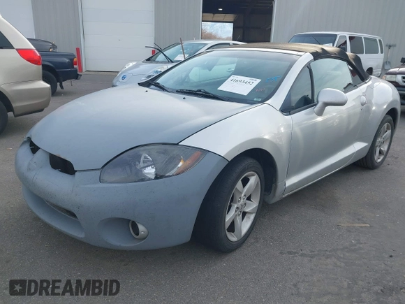 2007 Mitsubishi Eclipse GS with VIN 4A3AL25F67E011440, listed as a IAAI auction lot 41693452 with 192,585 mi miles and . Bid and sale history available at DreamBid. Image 2.
