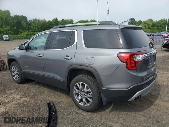 2020 GMC Acadia SLT with VIN 1GKKNULS0LZ177098, listed as a Copart auction lot 58691355 with 67,944 mi miles and Salvage title. Bid and sale history available at DreamBid. Image 2.