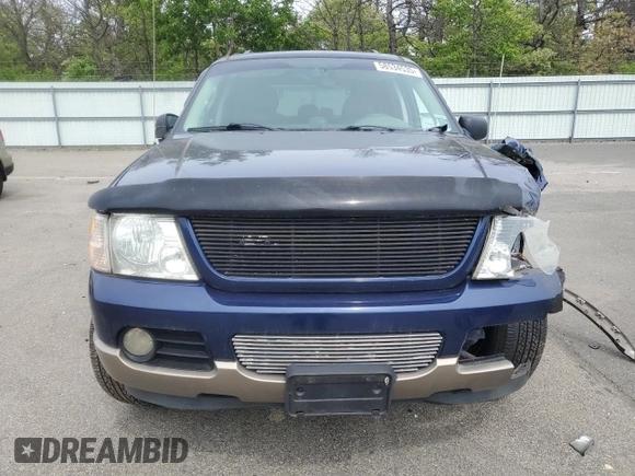 2004 Ford Explorer Eddie Bauer with VIN 1FMDU74W64UB74730, listed as a Copart auction lot 58534535 with 167,112 mi miles and Salvage title. Bid and sale history available at DreamBid. Image 5.