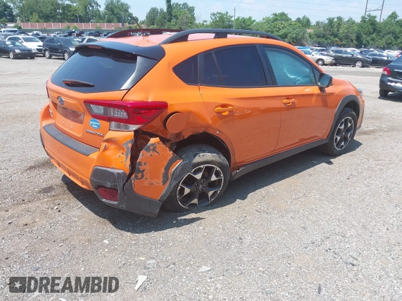 2020 Subaru Crosstrek with VIN JF2GTAAC4LG250147, listed as a IAAI auction lot 42644811 with 104,709 mi miles and . Bid and sale history available at DreamBid. Image 4.