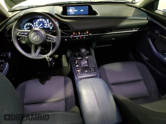 2021 Mazda CX-30 S with VIN 3MVDMBAL2MM207744, listed as a Copart auction lot 55399965 with 49,089 mi miles and Salvage title. Bid and sale history available at DreamBid. Image 8.