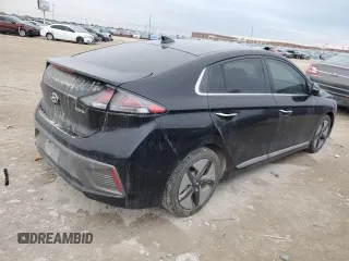2021 Hyundai Ioniq Limited z VIN KMHC05LC1MU254424, wystawiony jako Copart lot #83341754 z przebiegiem Nie podano mil oraz Szkoda całkowita • Salvage title. Historia ofert i sprzedaży dostępna na DreamBid. Obrazek 3.